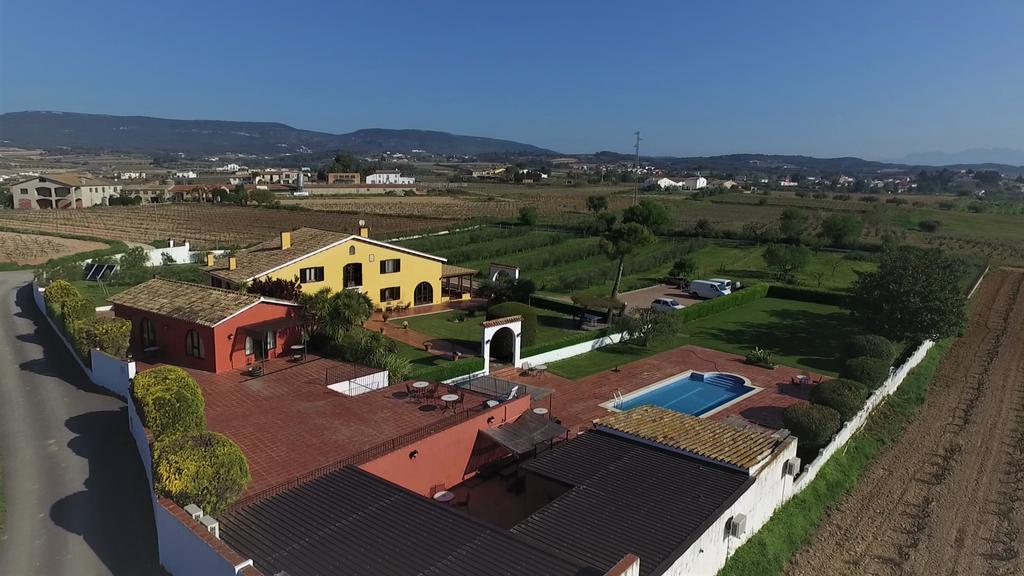 Hotel Rural Cal Ruget Vilobi Del Penedes Exterior foto